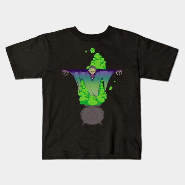 The summoning Kids T-Shirt by juliusllopis